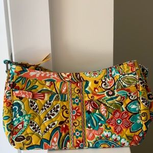 Vera Bradley Yellow Cassidy Shoulder Bag